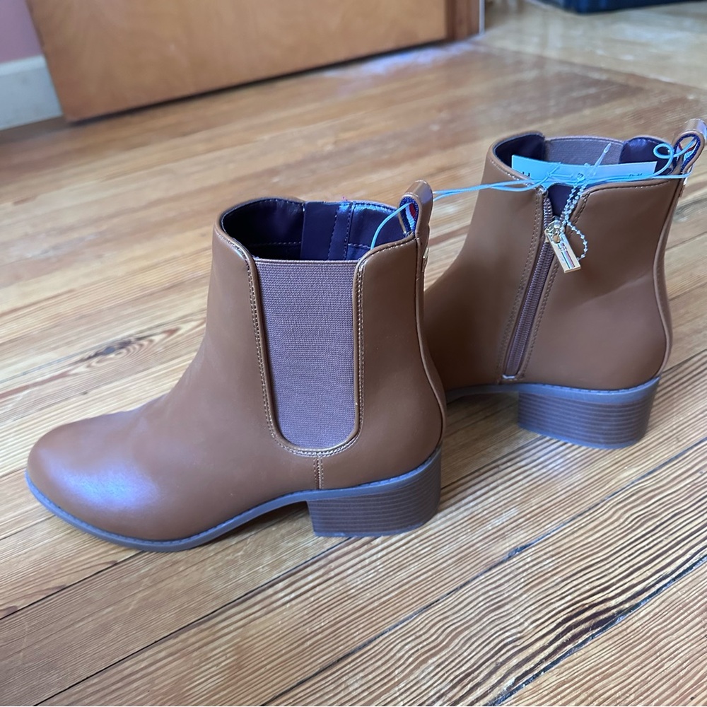 Tommy Hilfiger Brown Ankle Boots